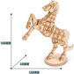 3D Wooden Assembly Puzzle - Horse