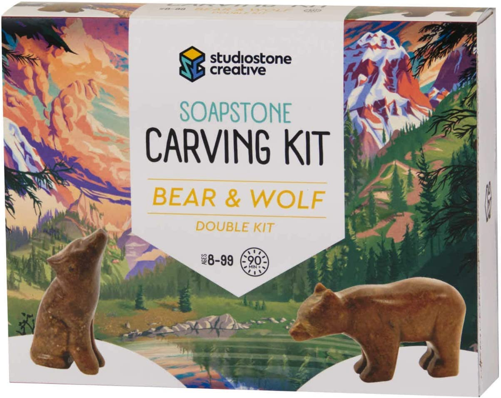 DIY Arts and Craft Kit - Bear and Wolf