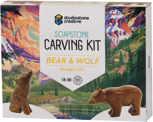 DIY Arts and Craft Kit - Bear and Wolf